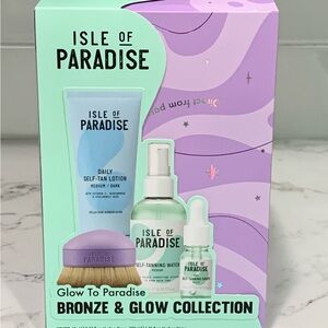 Isle of Paradise Medium self tan 4-piece set